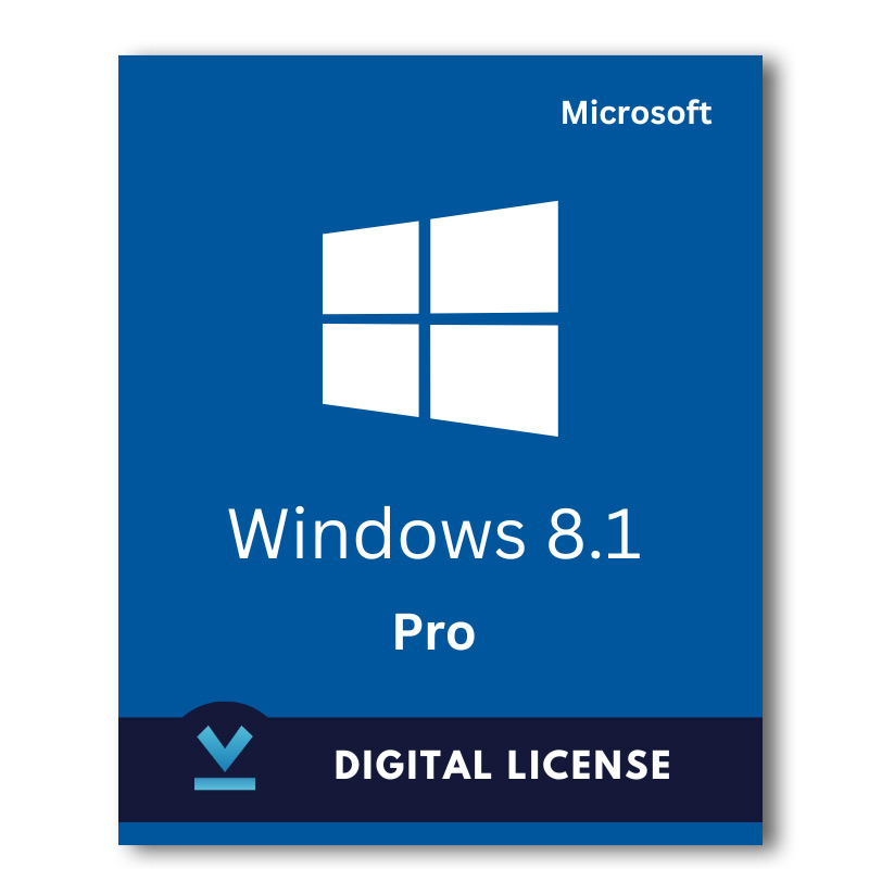 Microsoft Windows 8.1 Professional Digital License