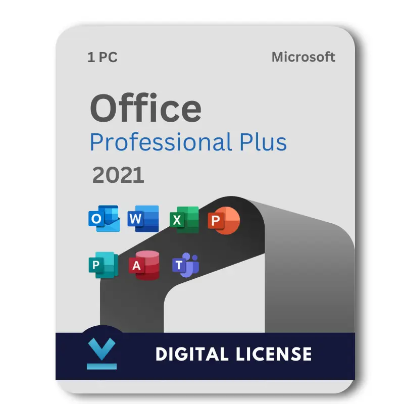 Microsoft Office 2021 Professional Plus Lifetime Key License